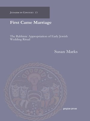 cover image of First Came Marriage